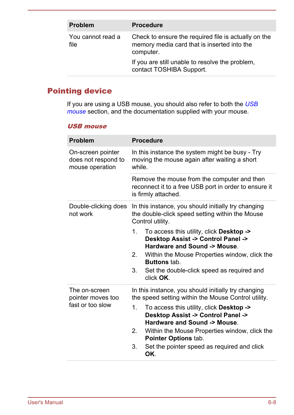 Pointing device | Toshiba Qosmio DX730 User Manual | Page 132 / 143
