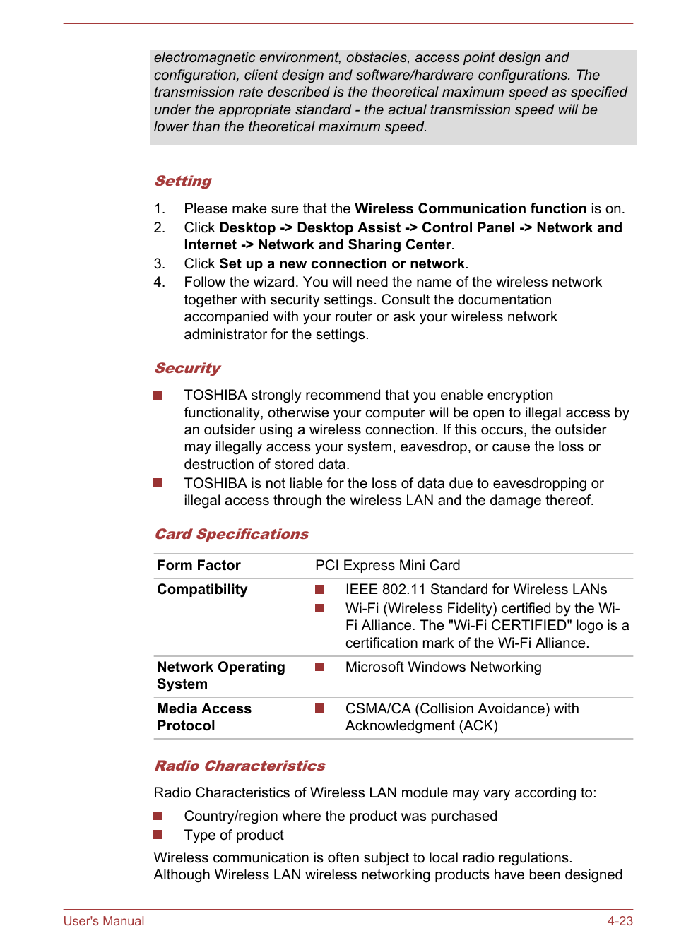 Toshiba Qosmio DX730 User Manual | Page 84 / 143