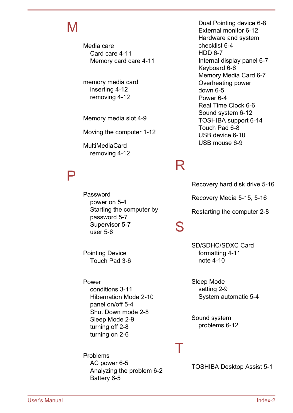 Toshiba Satellite U840T User Manual | Page 107 / 108