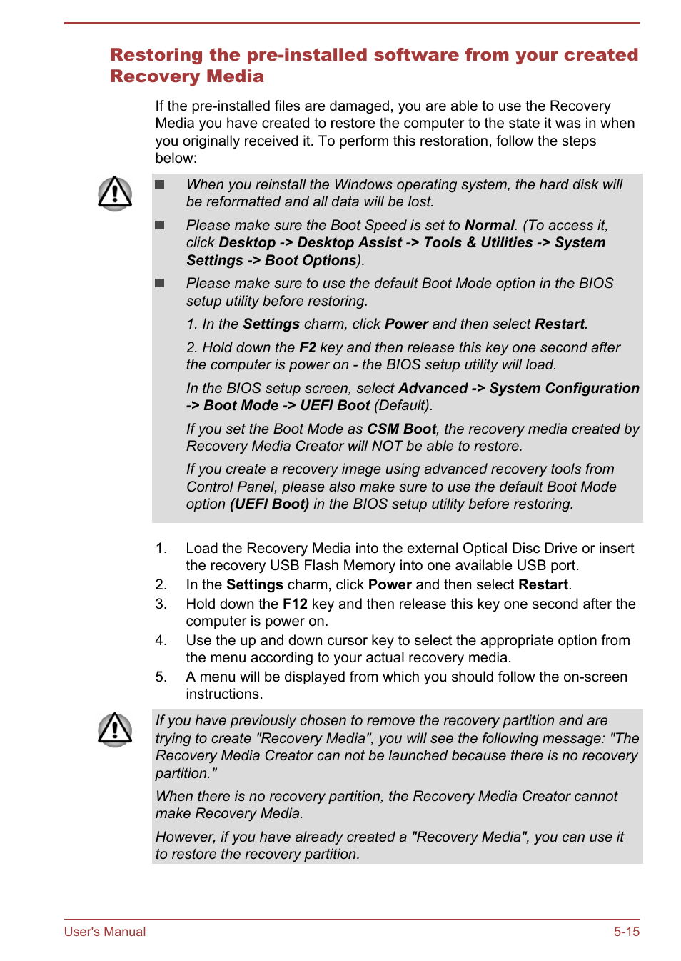 Toshiba Satellite U840T User Manual | Page 72 / 108