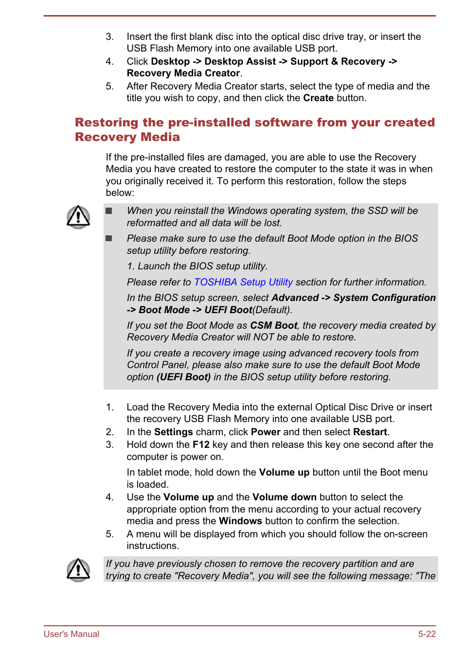 Toshiba Portege Z10T-A User Manual | Page 106 / 139