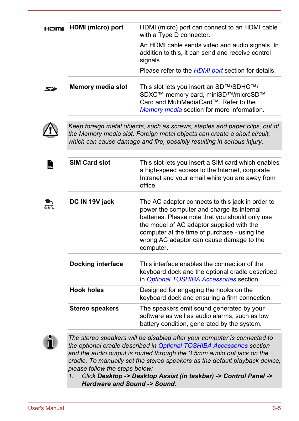Toshiba Portege Z10T-A User Manual | Page 40 / 139