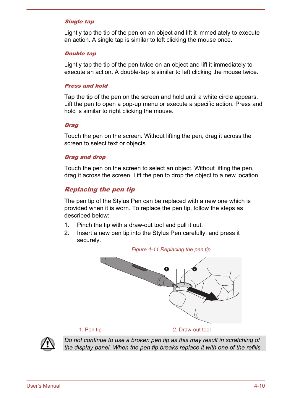 Toshiba Portege Z10T-A User Manual | Page 62 / 139