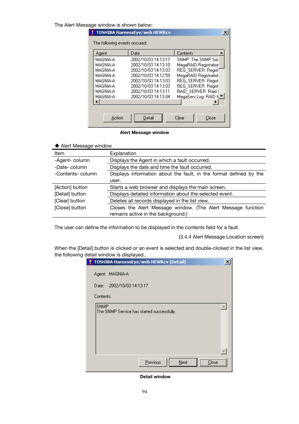 Toshiba Magnia 3200 User Manual | Page 104 / 145