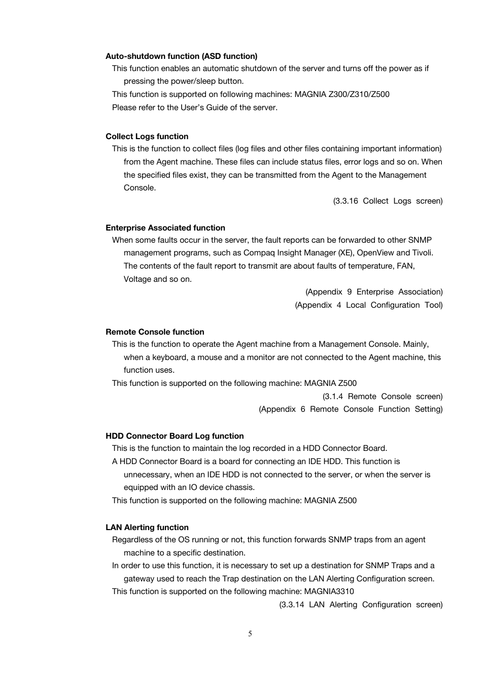 Toshiba Magnia 3200 User Manual | Page 15 / 145