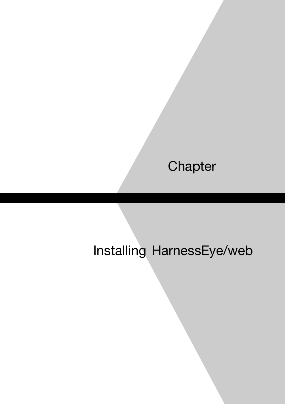 Chapter 2, Chapter2 installing harnesseye/web, Chapter | Installing harnesseye/web | Toshiba Magnia 3200 User Manual | Page 23 / 145