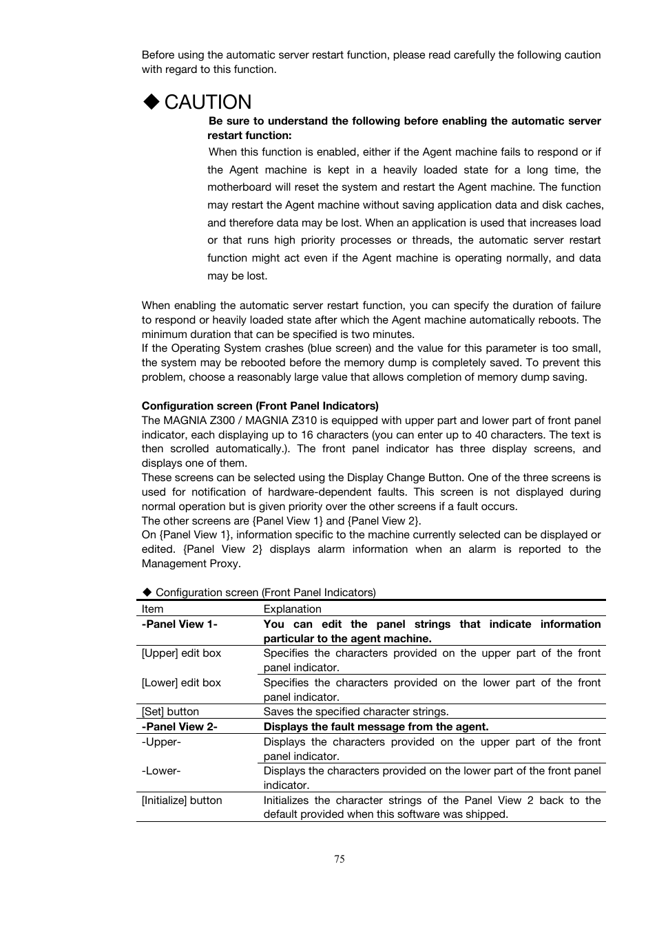 Caution | Toshiba Magnia 3200 User Manual | Page 85 / 145