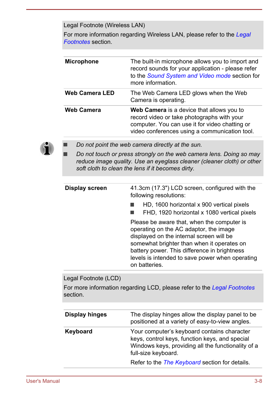 Toshiba Satellite Pro L70-A User Manual | Page 38 / 140