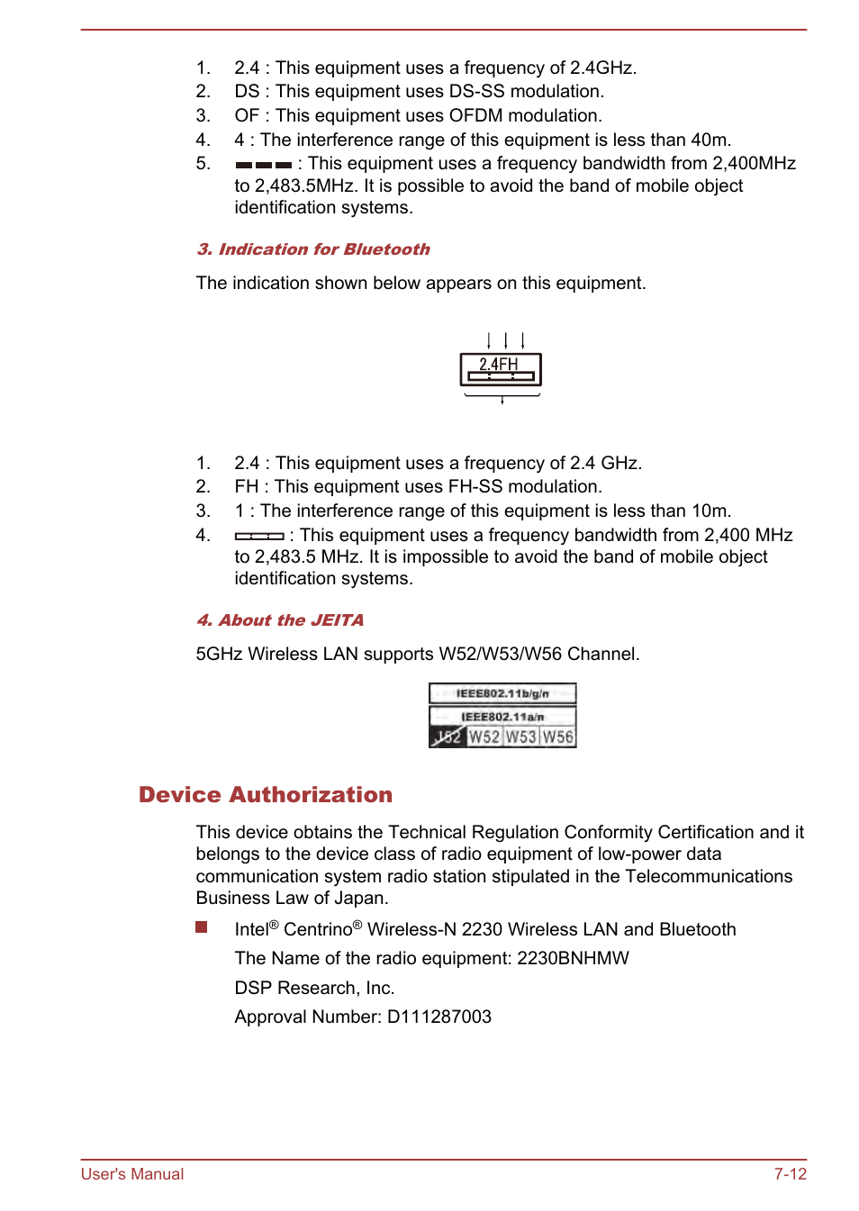 Device authorization | Toshiba Satellite P70-A User Manual | Page 150 / 159