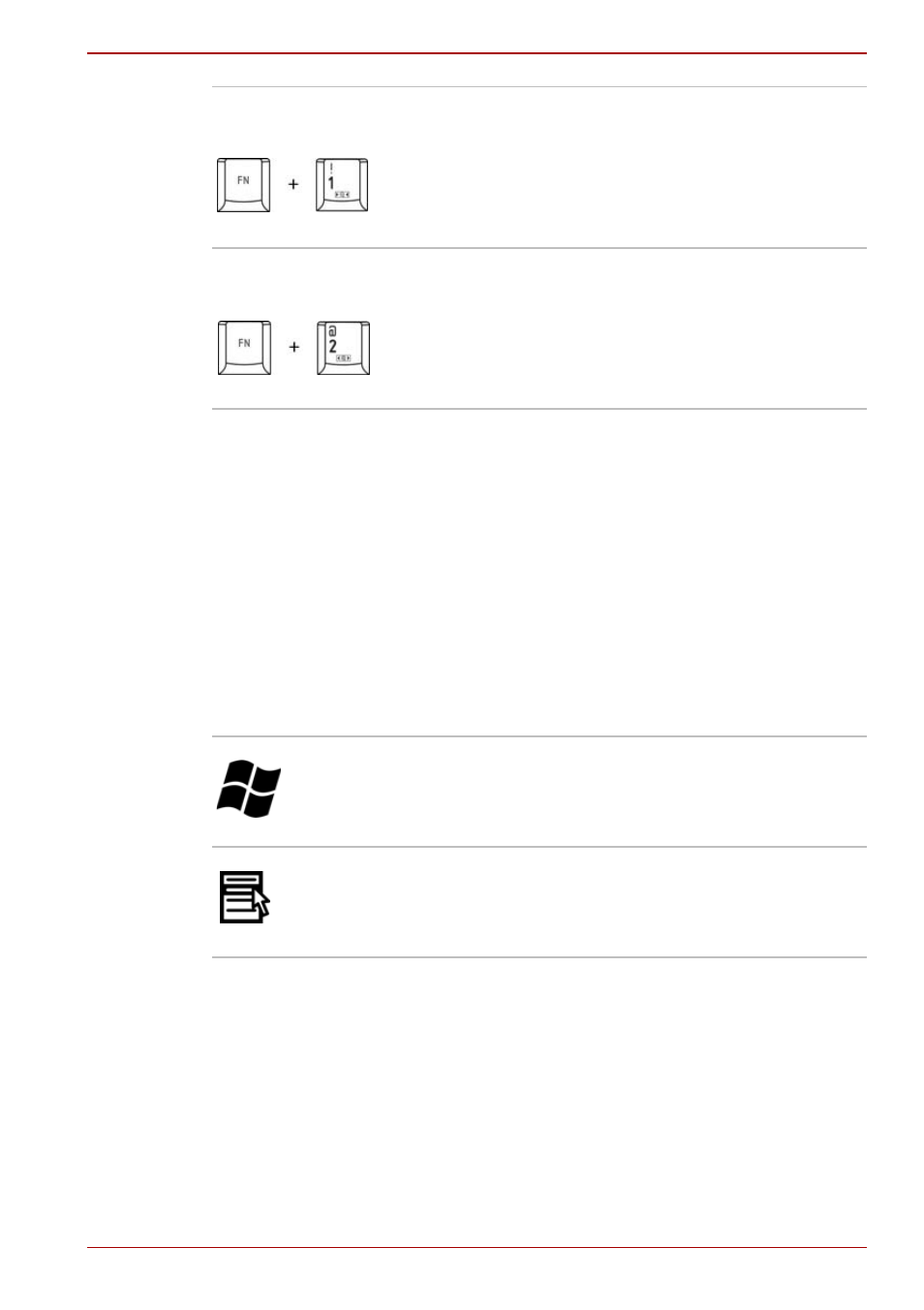 Windows special keys, Windows special keys -5 | Toshiba Satellite A300D User Manual | Page 109 / 204