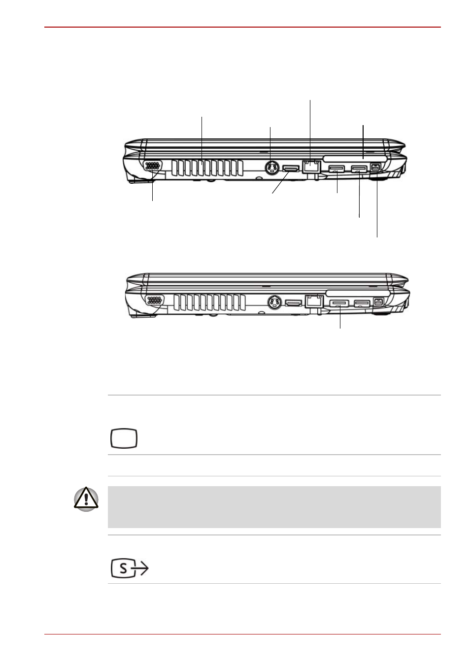 Left side, Left side -3 | Toshiba Satellite A300D User Manual | Page 43 / 204