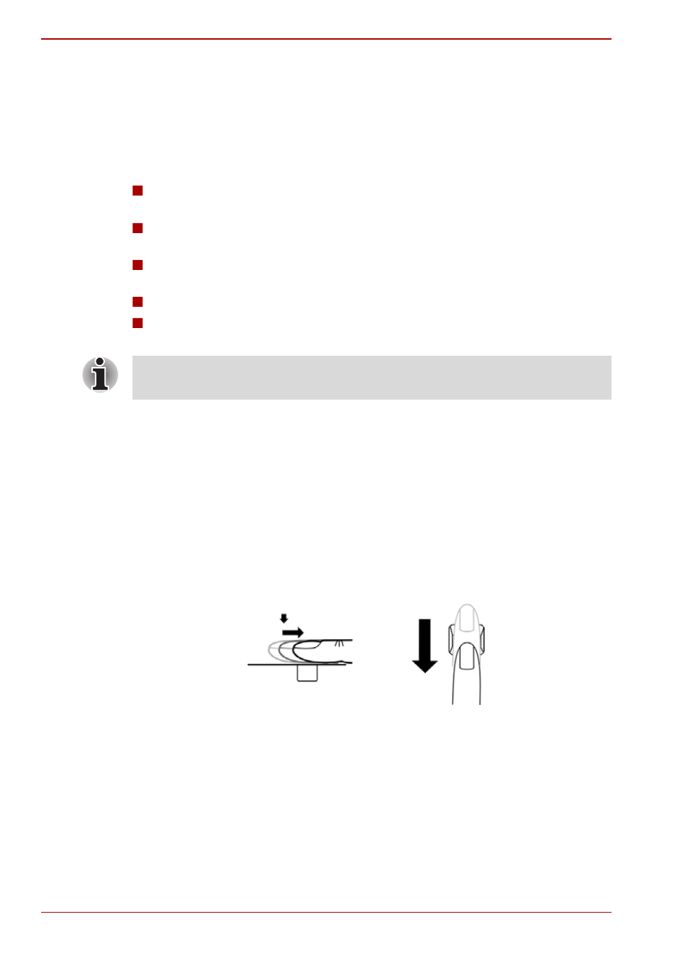 Using the fingerprint sensor, Using the fingerprint sensor -2, How to swipe the finger | Toshiba Satellite A300D User Manual | Page 70 / 204