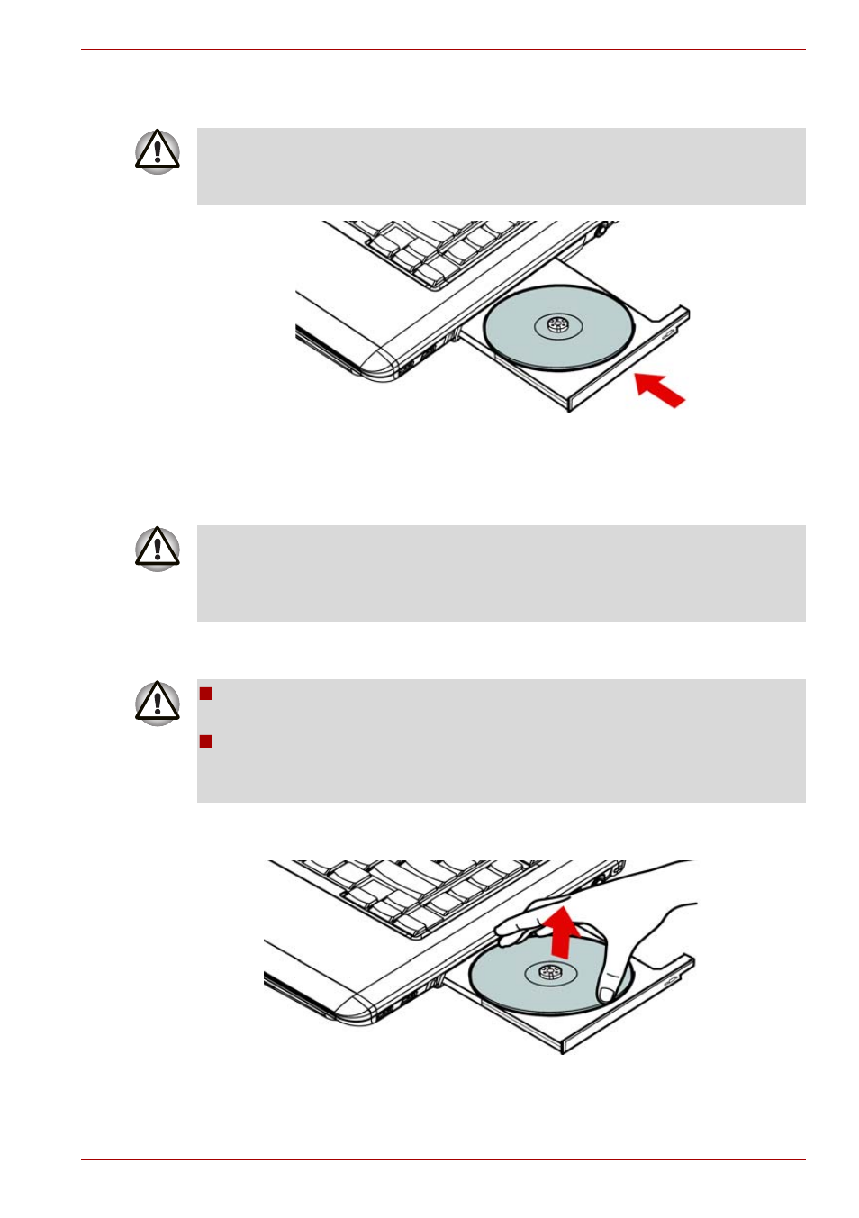 Removing discs | Toshiba Satellite A300D User Manual | Page 81 / 204