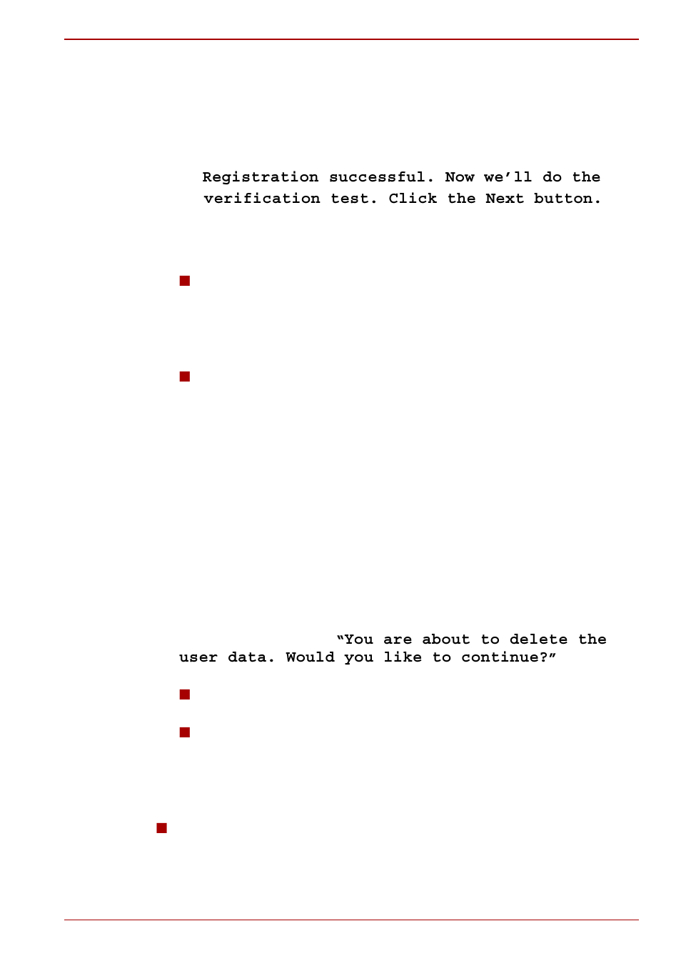 How to delete the face recognition data, How to launch the help file | Toshiba Satellite A300D User Manual | Page 95 / 204
