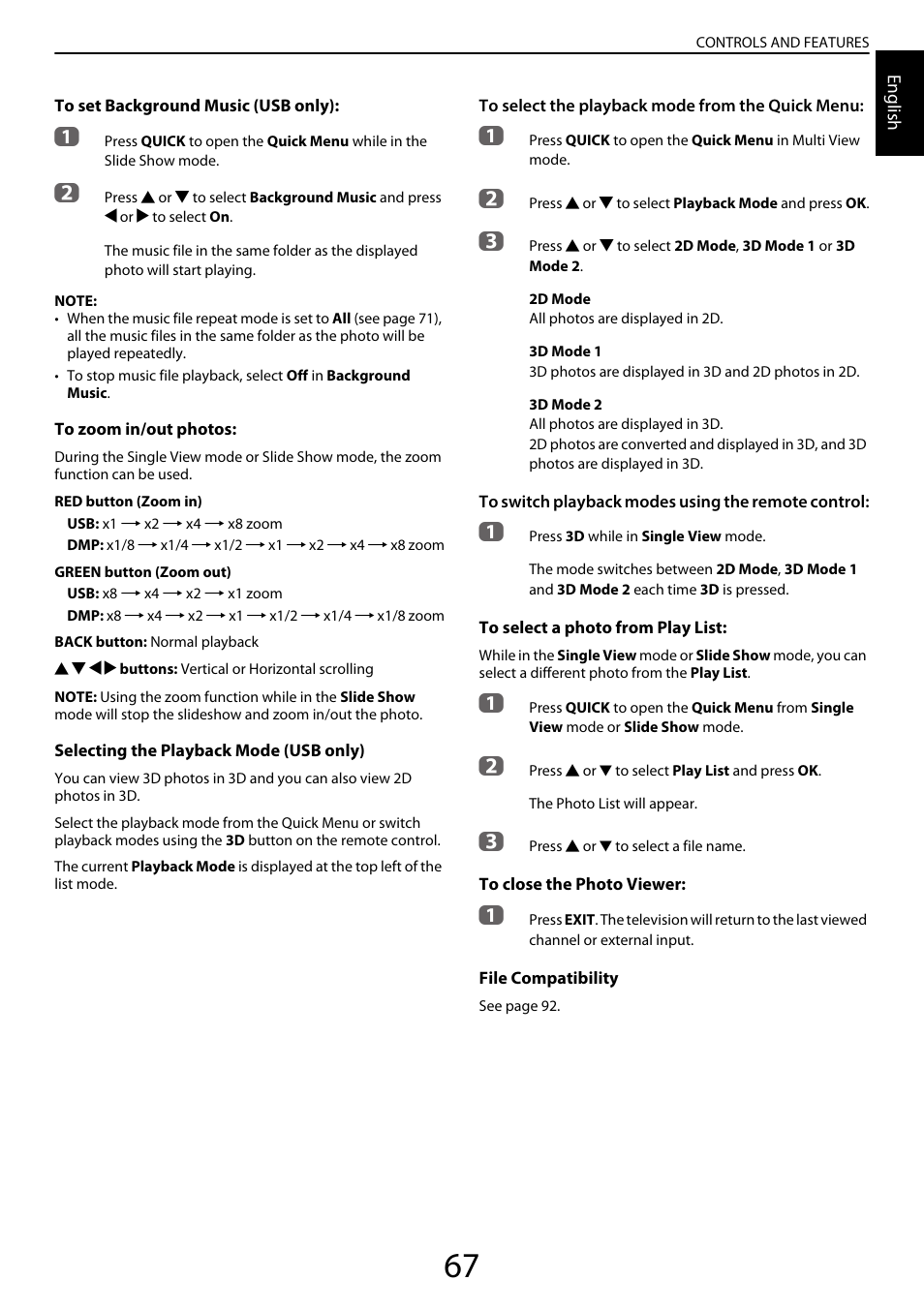 Toshiba YL985 User Manual | Page 67 / 102