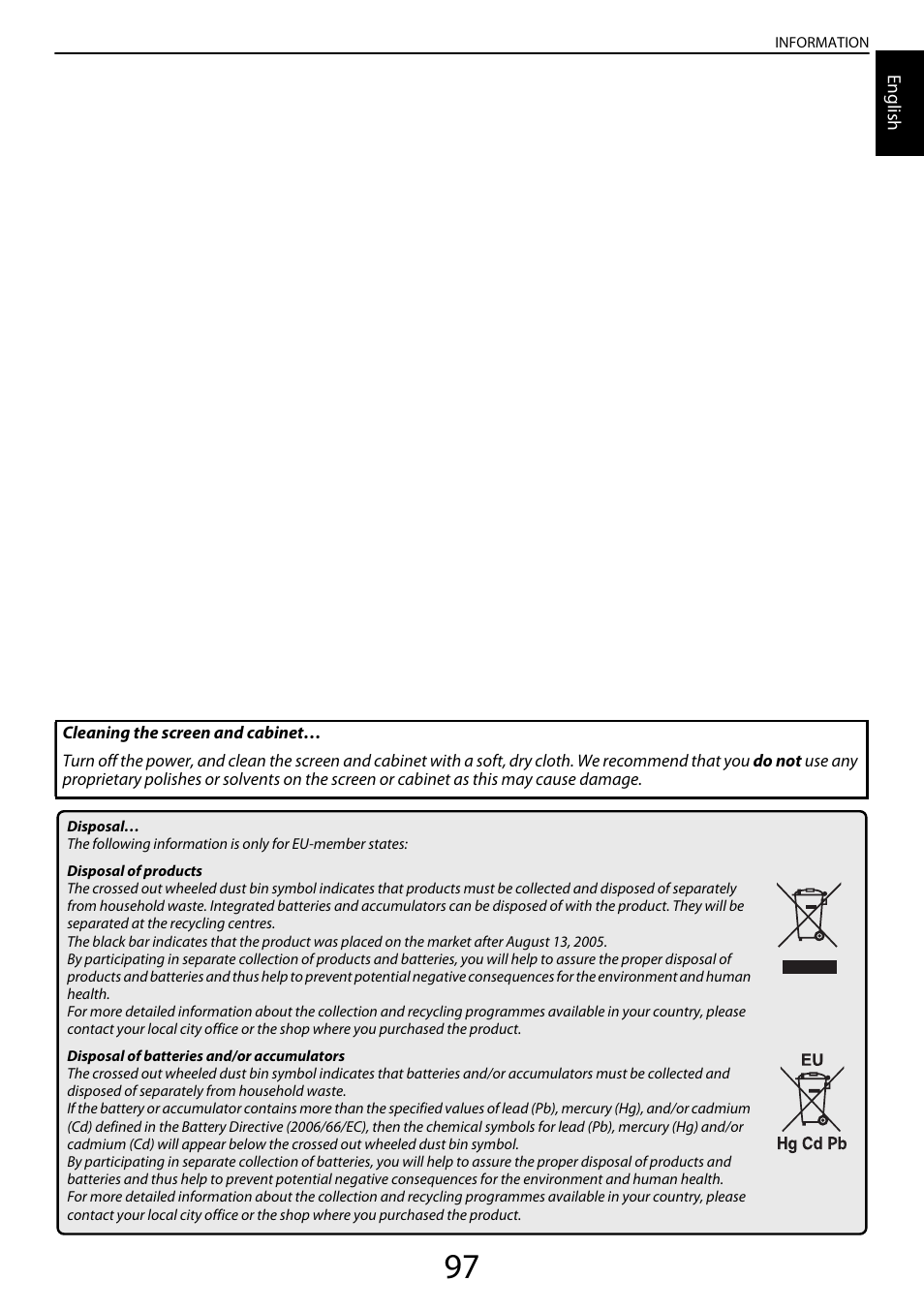 Toshiba YL985 User Manual | Page 97 / 102