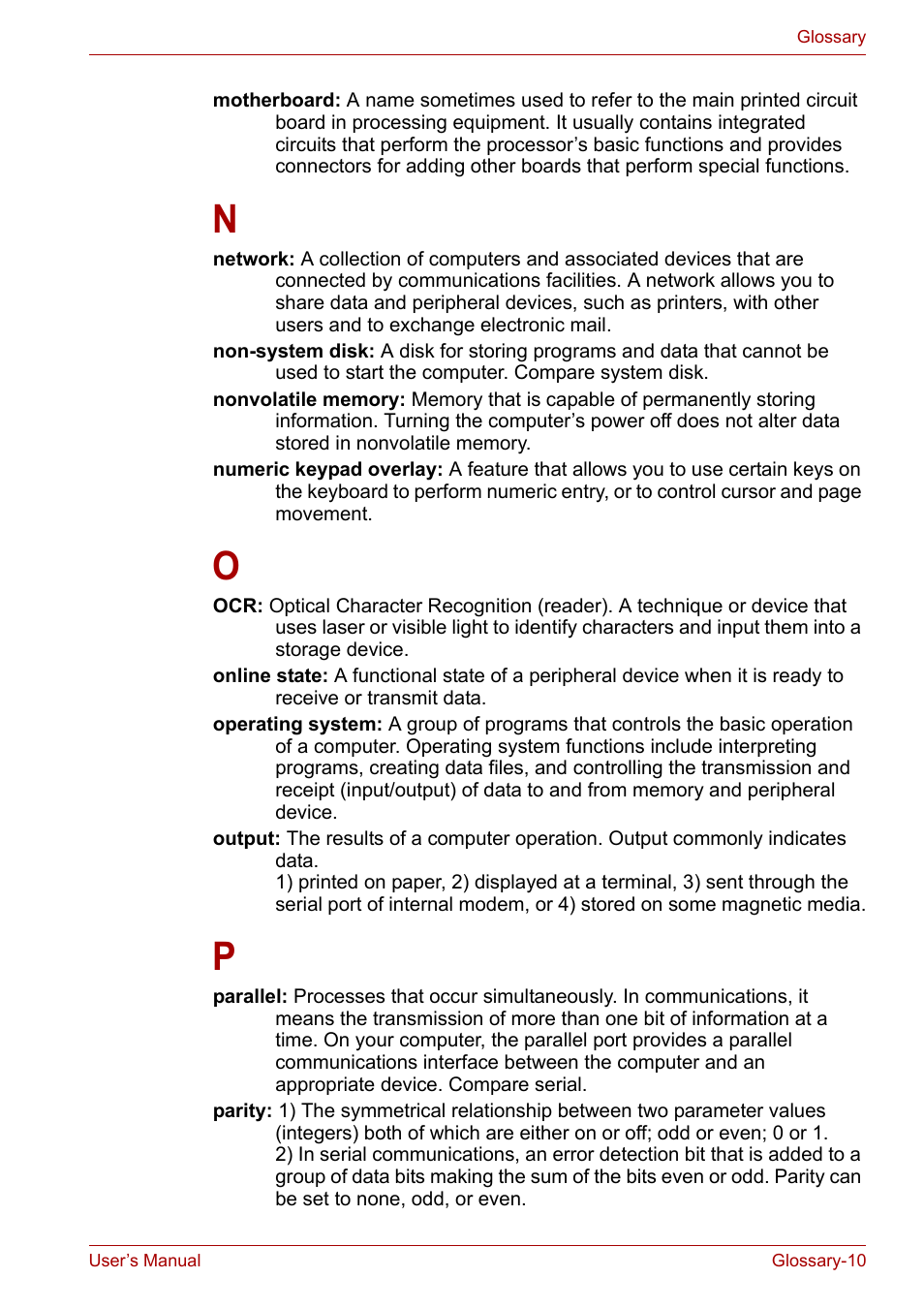 Toshiba Satellite Pro U400 User Manual | Page 169 / 175