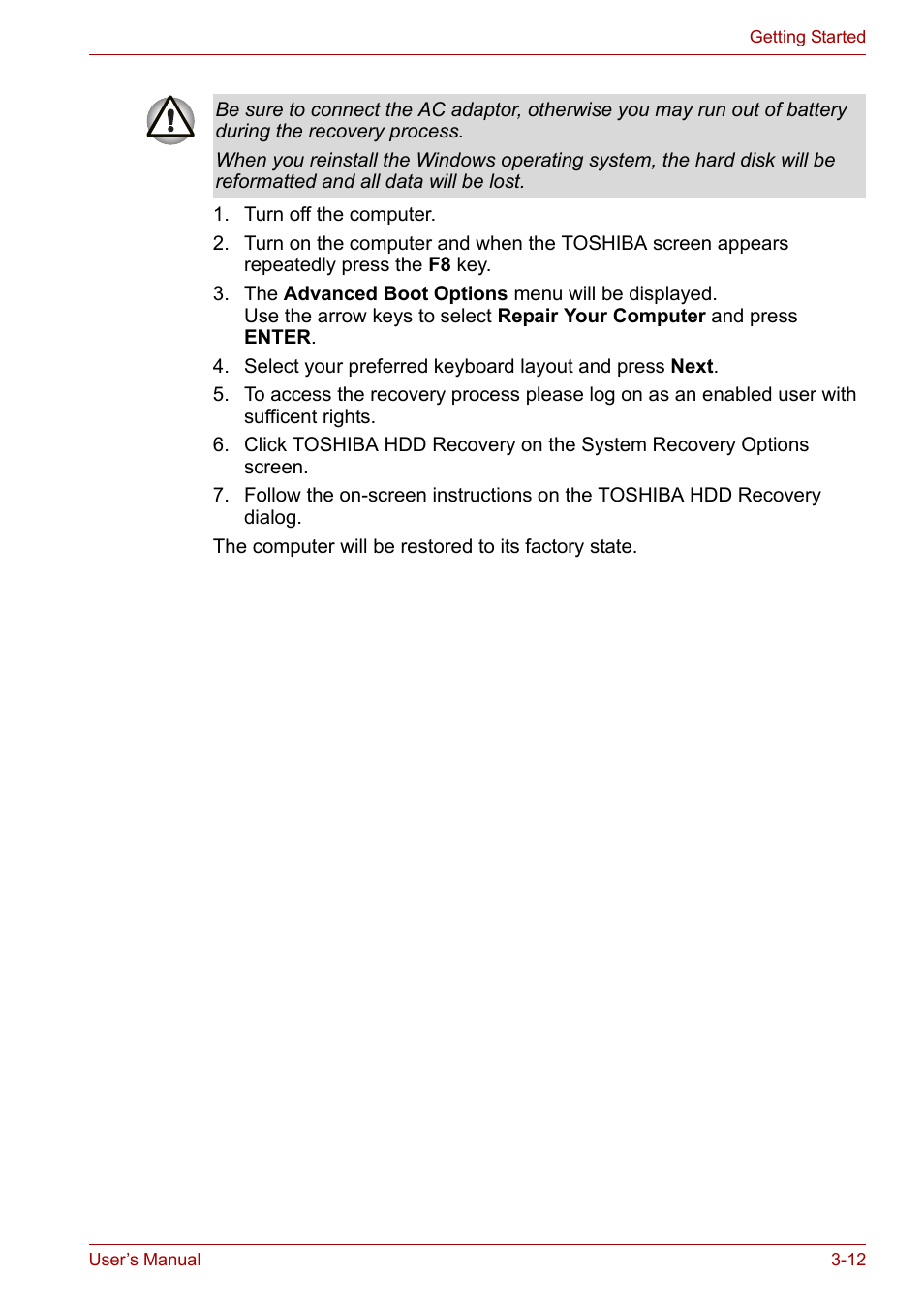 Toshiba Satellite Pro U400 User Manual | Page 55 / 175