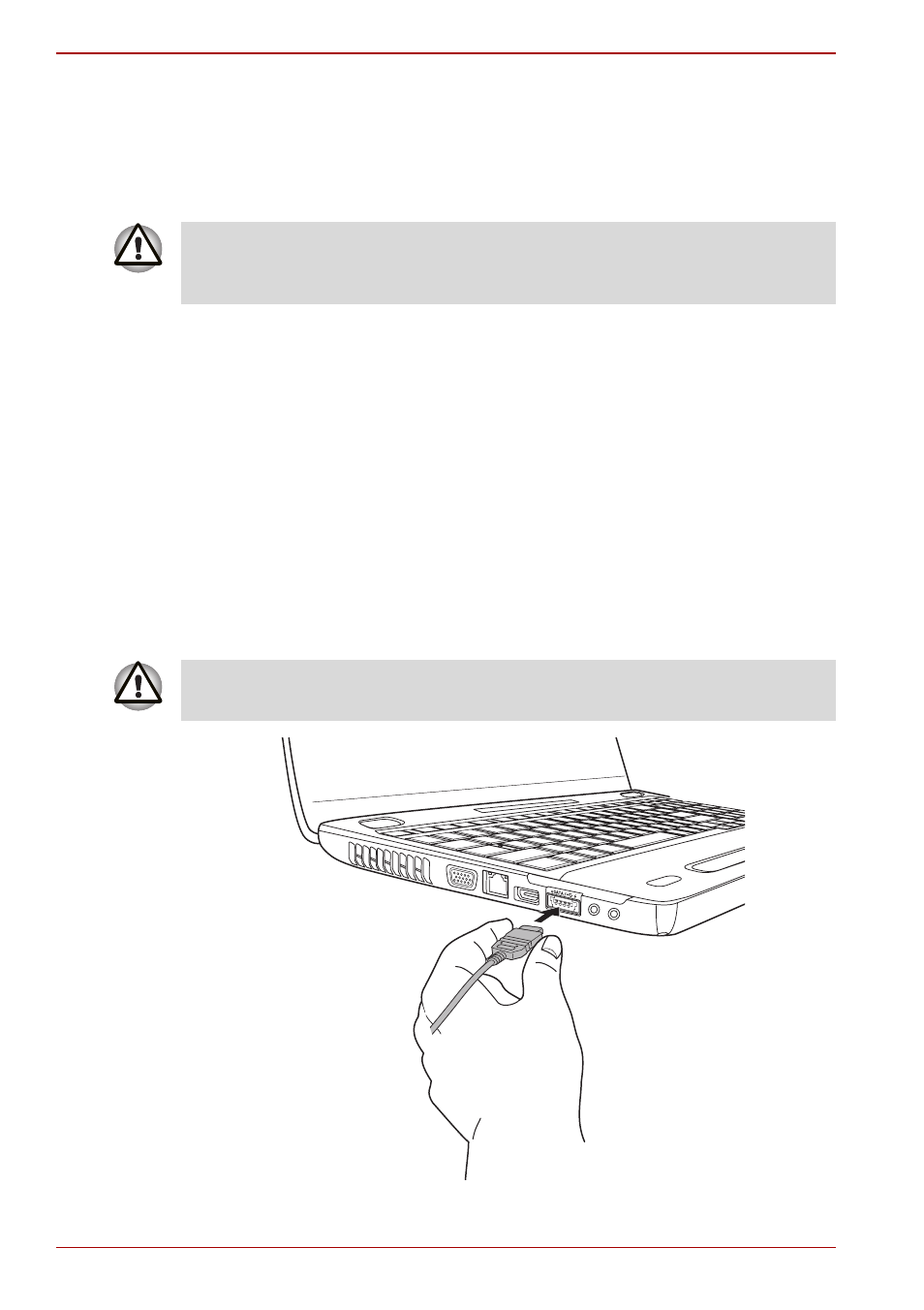 Esata (external serial ata), Esata (external serial ata) -10, Connecting the esata device | Toshiba Satellite L500D User Manual | Page 132 / 196