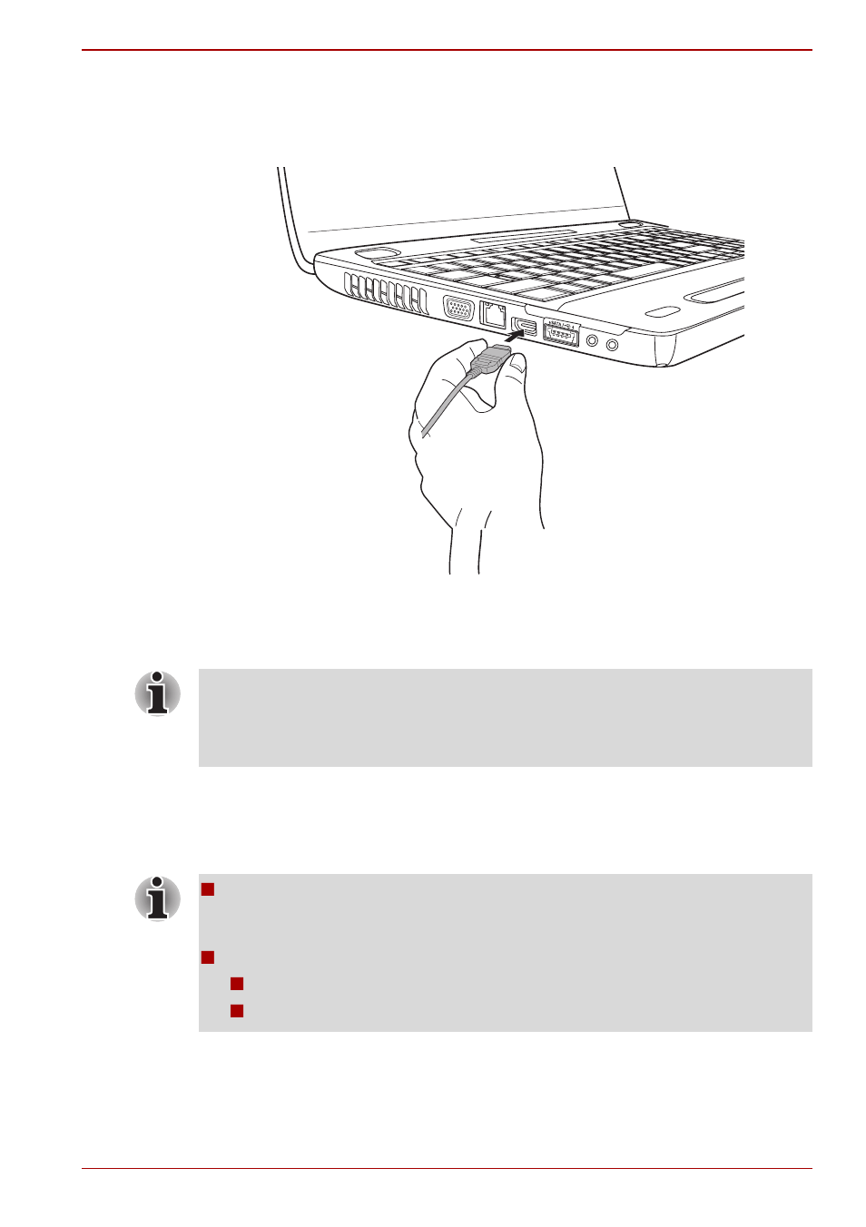 Connecting the hdmi out port, Settings for display video on hdmi | Toshiba Satellite L500D User Manual | Page 135 / 196