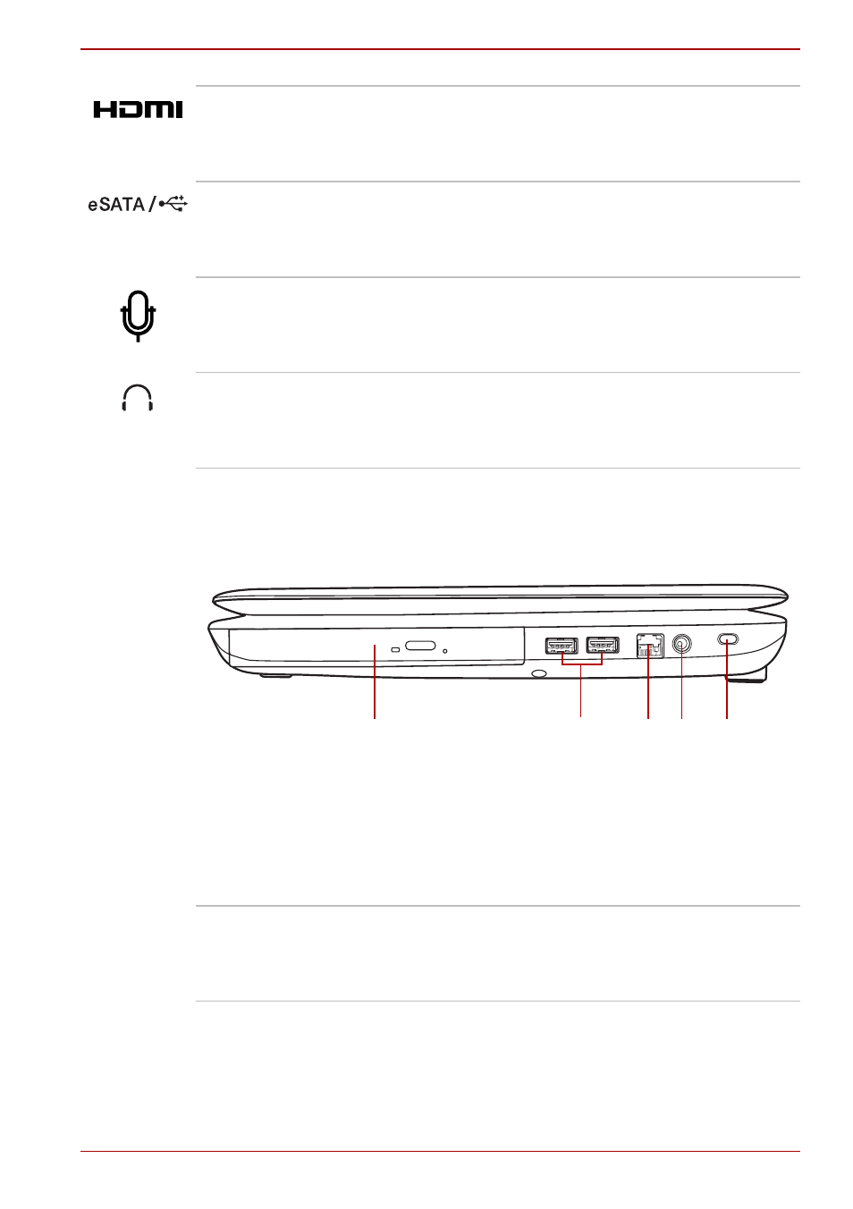 Right side, Right side -3 | Toshiba Satellite L500D User Manual | Page 41 / 196