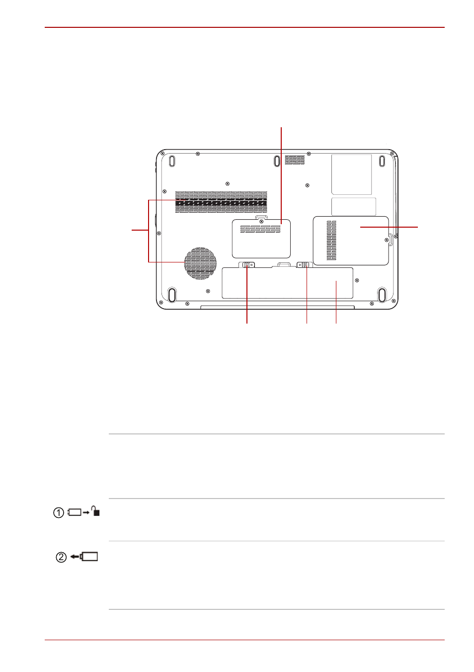 Underside, Underside -5 | Toshiba Satellite L500D User Manual | Page 43 / 196