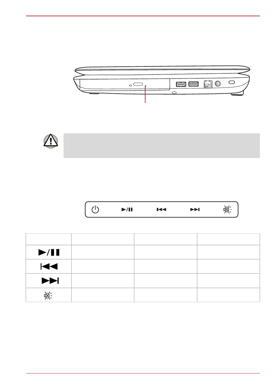 Front operation panel, Front operation panel -5, To the | Sectio | Toshiba Satellite L500D User Manual | Page 73 / 196