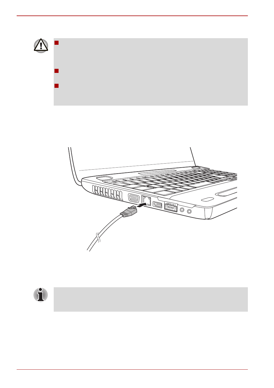 Connecting the lan cable | Toshiba Satellite L500D User Manual | Page 98 / 196