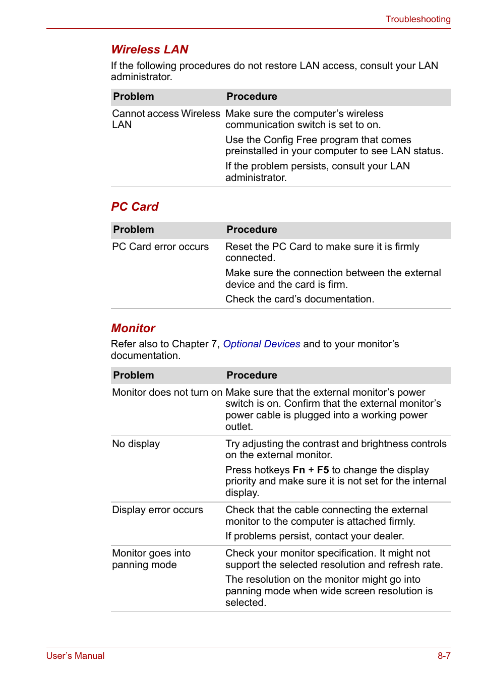 Toshiba Equium L40 User Manual | Page 100 / 126