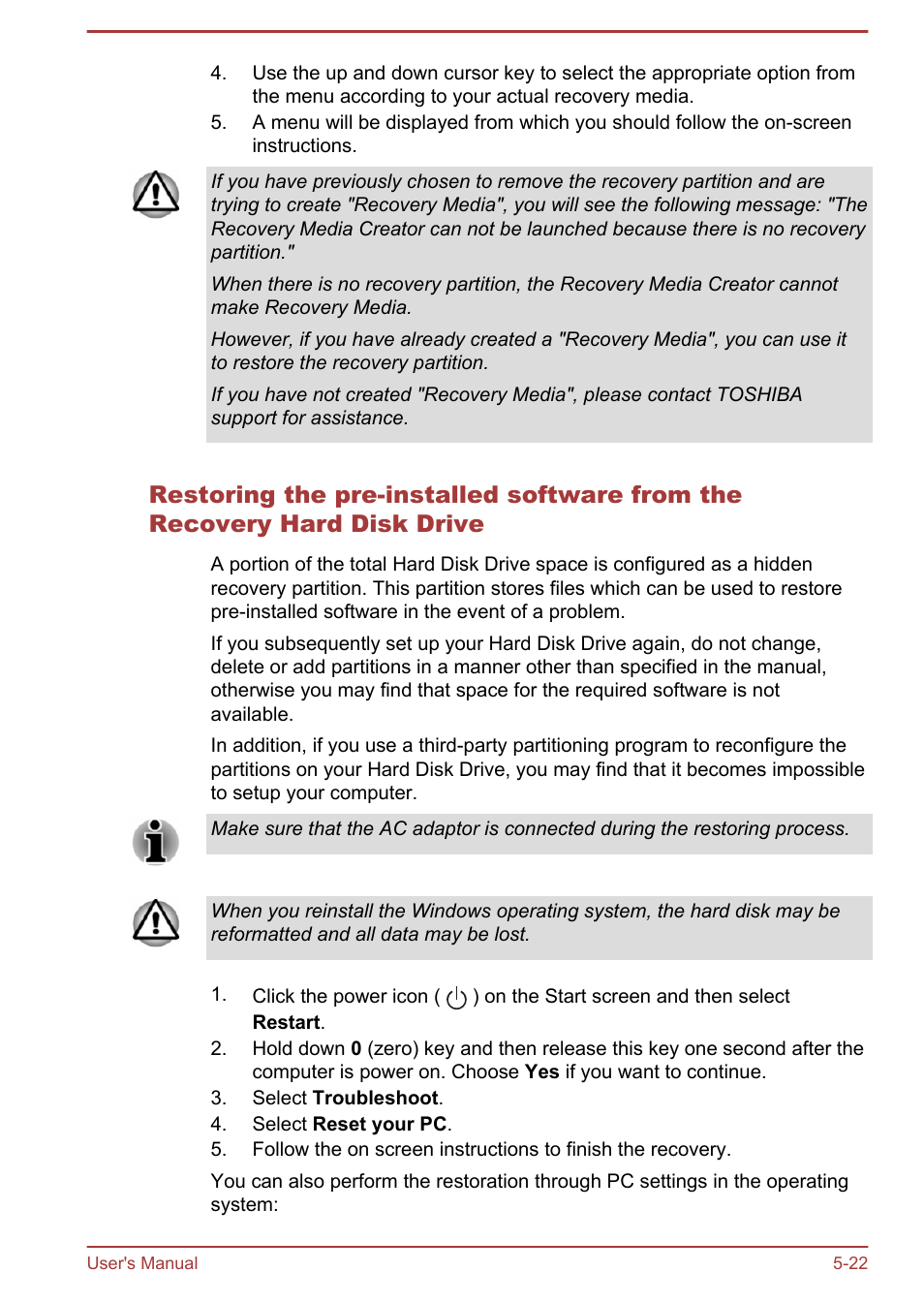 Toshiba Satellite L70-B User Manual | Page 105 / 143