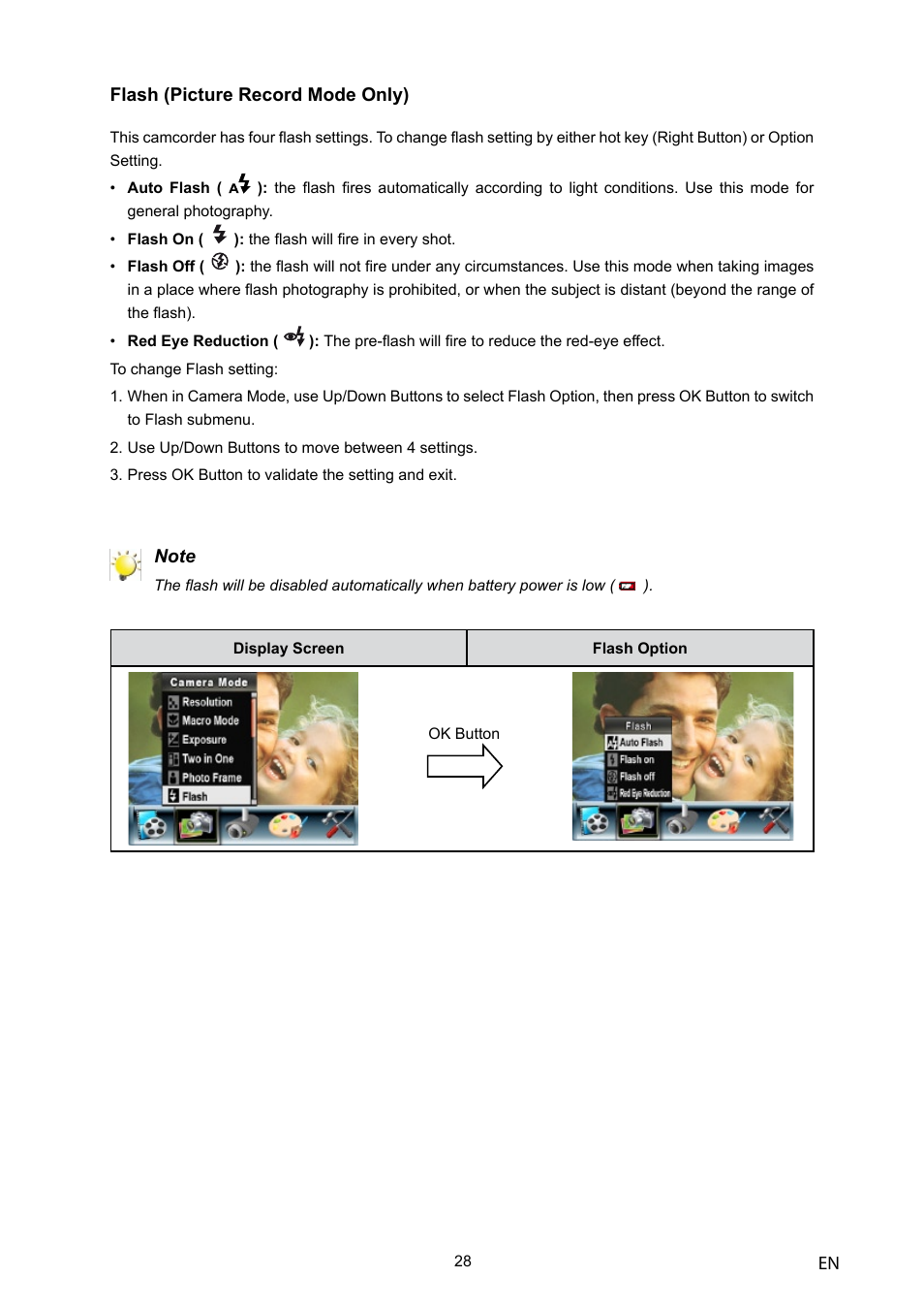 Toshiba Camileo H10 User Manual | Page 30 / 71