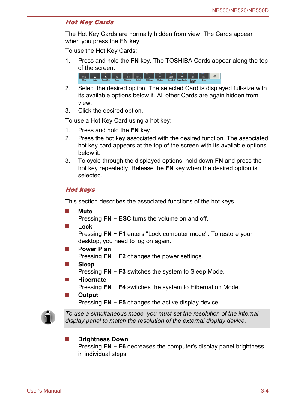 Toshiba NB550D User Manual | Page 38 / 135