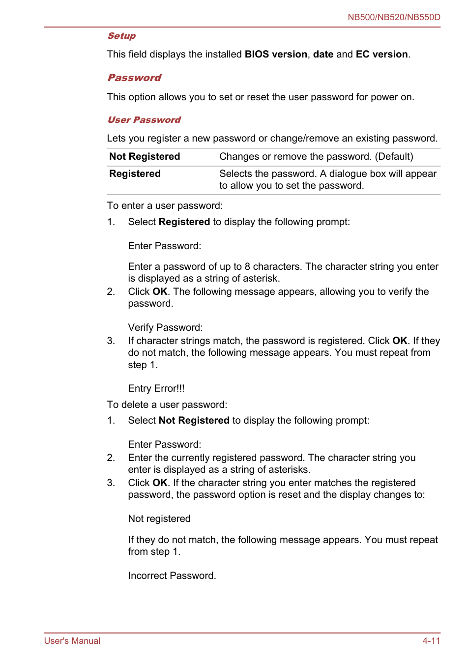 Toshiba NB550D User Manual | Page 76 / 135