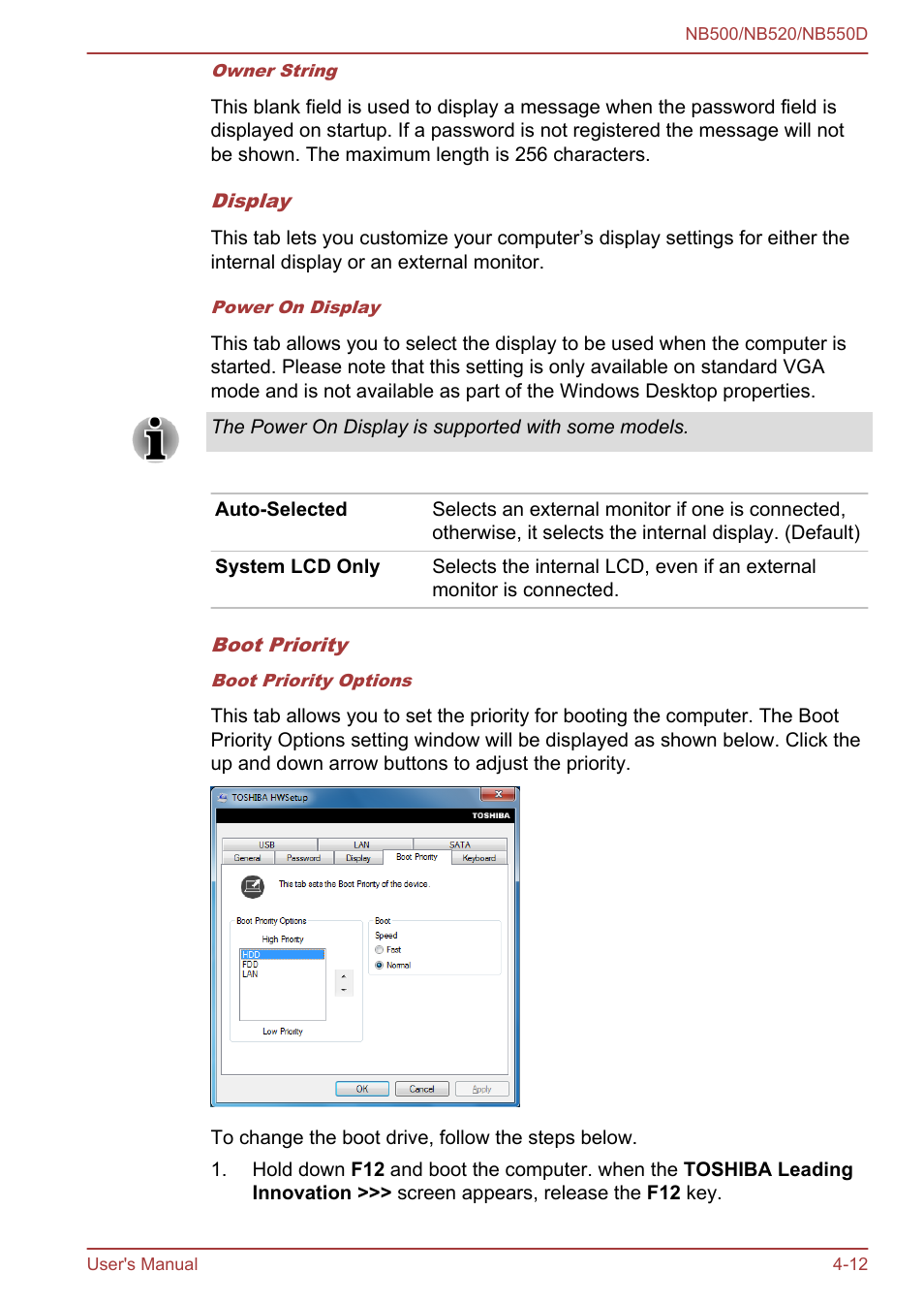 Toshiba NB550D User Manual | Page 77 / 135