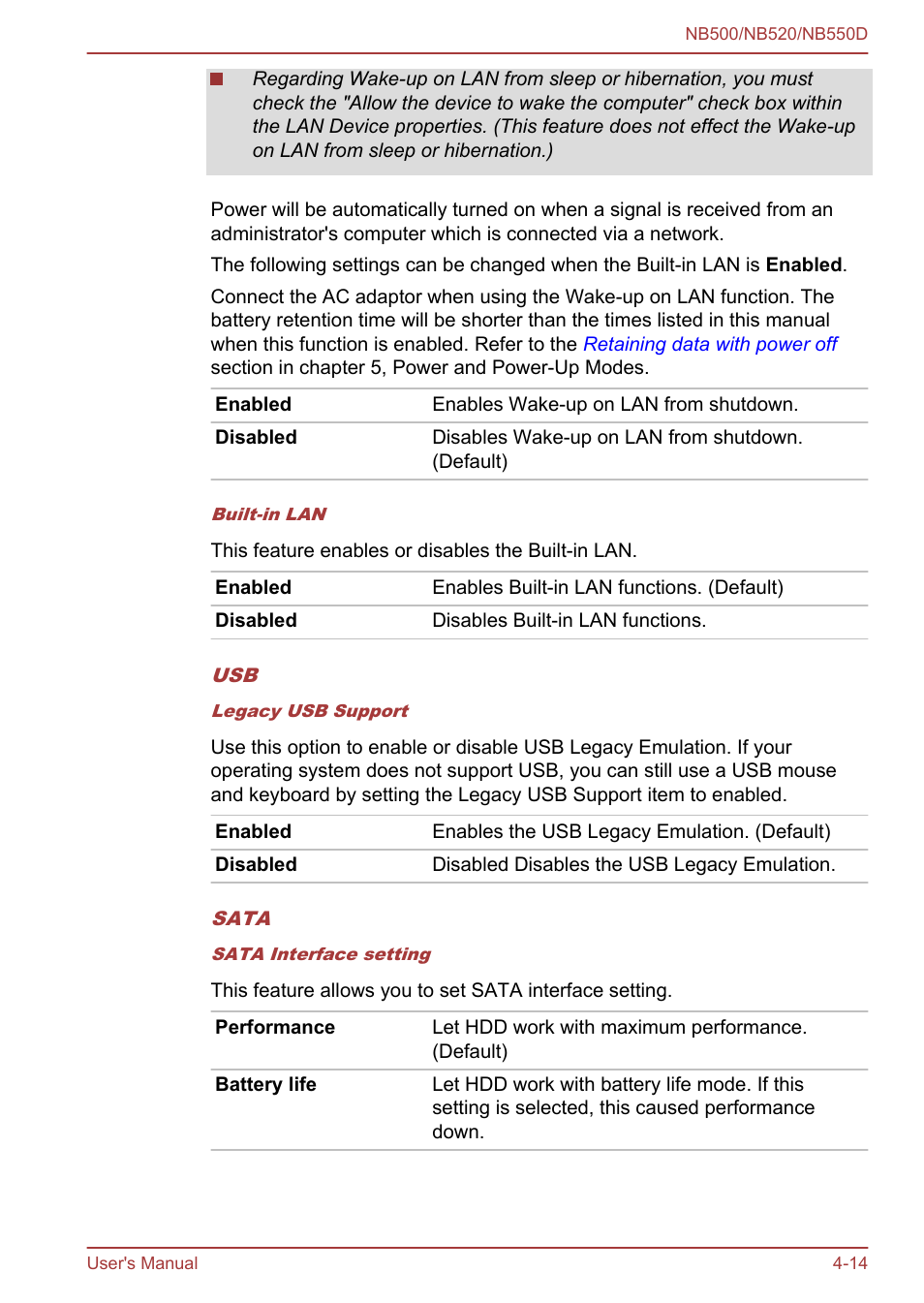 Toshiba NB550D User Manual | Page 79 / 135