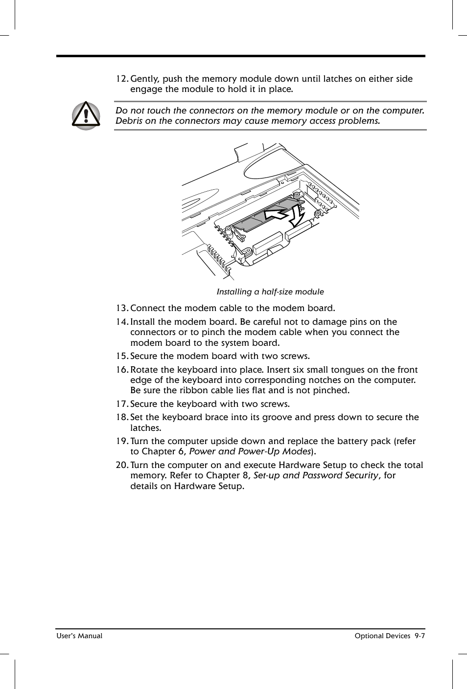 Toshiba Satellite 2650 User Manual | Page 131 / 208