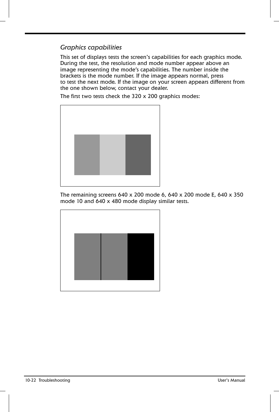 Graphics capabilities | Toshiba Satellite 2650 User Manual | Page 158 / 208