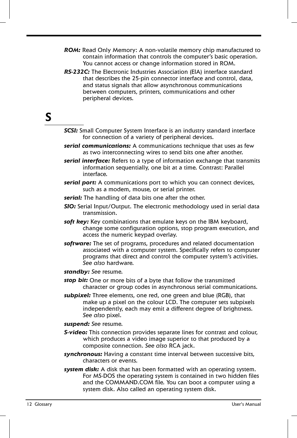 Toshiba Satellite 2650 User Manual | Page 202 / 208