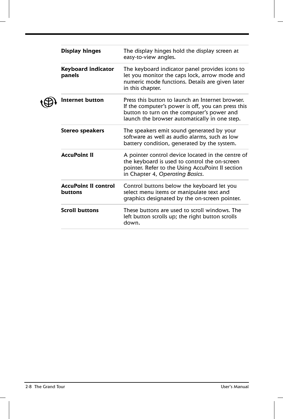 Toshiba Satellite 2650 User Manual | Page 36 / 208