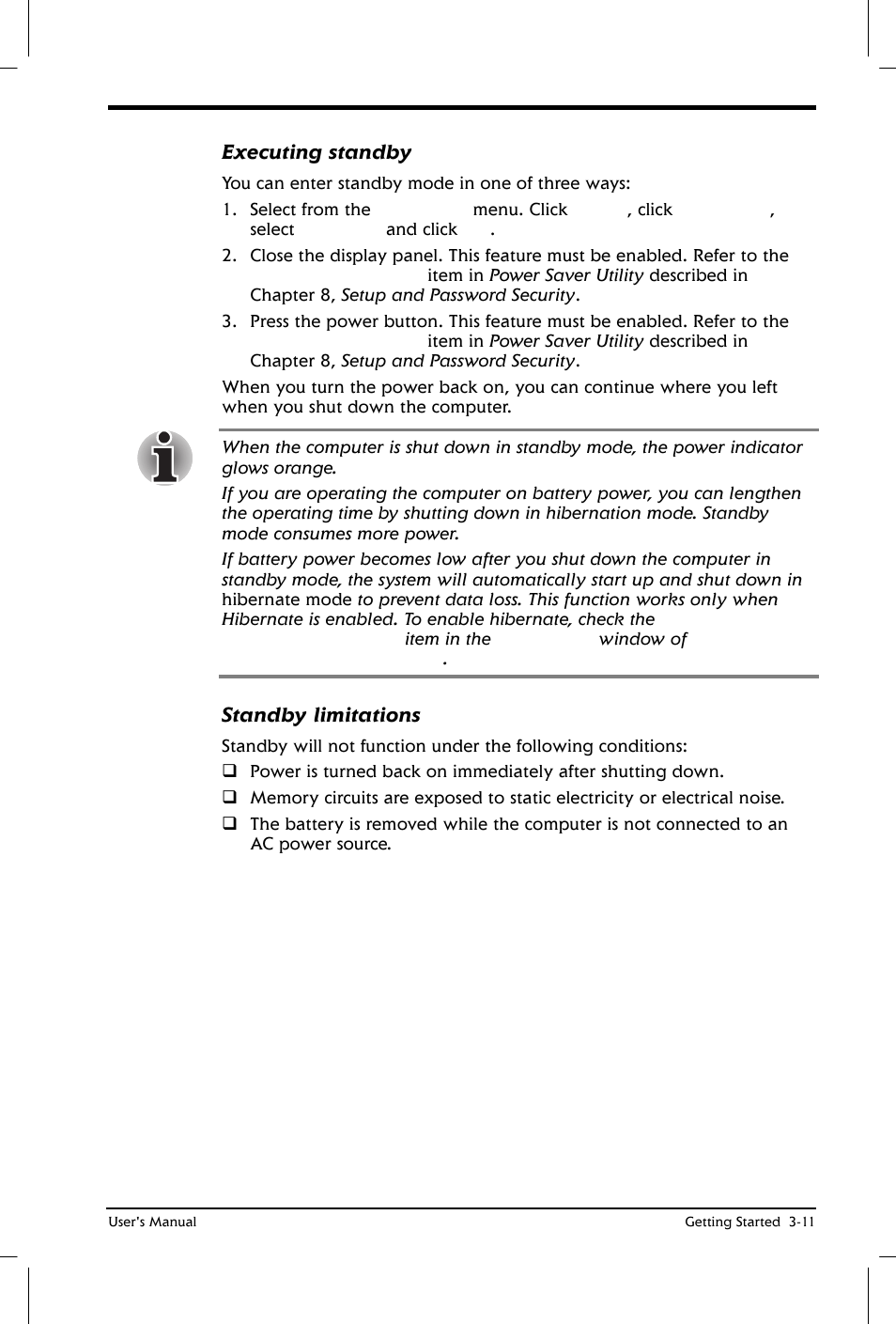 Toshiba Satellite 2650 User Manual | Page 54 / 208