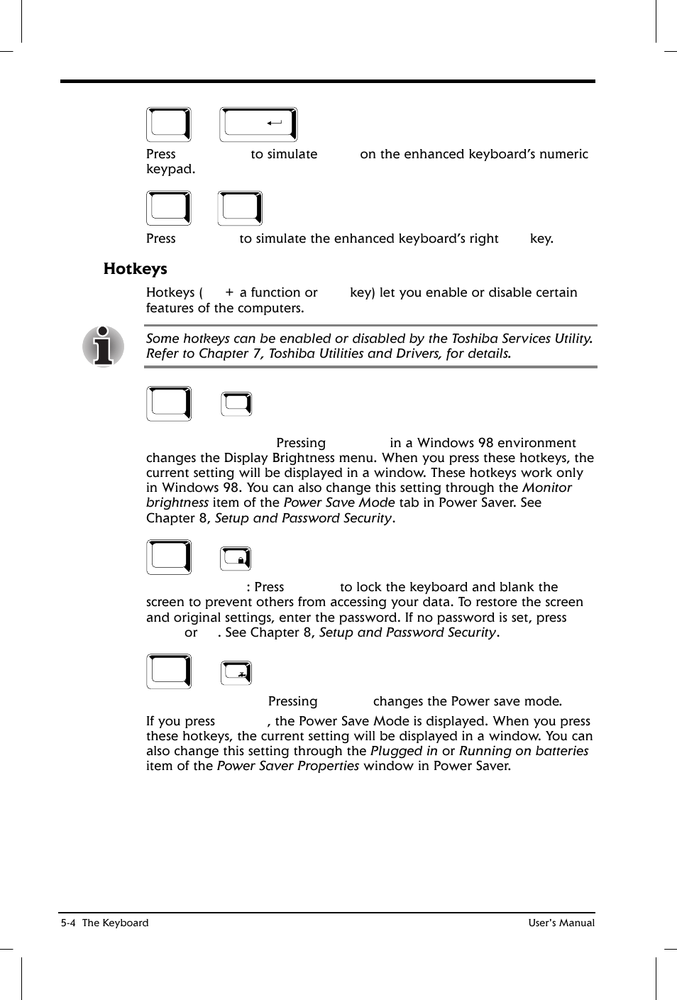 Hotkeys | Toshiba Satellite 2650 User Manual | Page 69 / 208