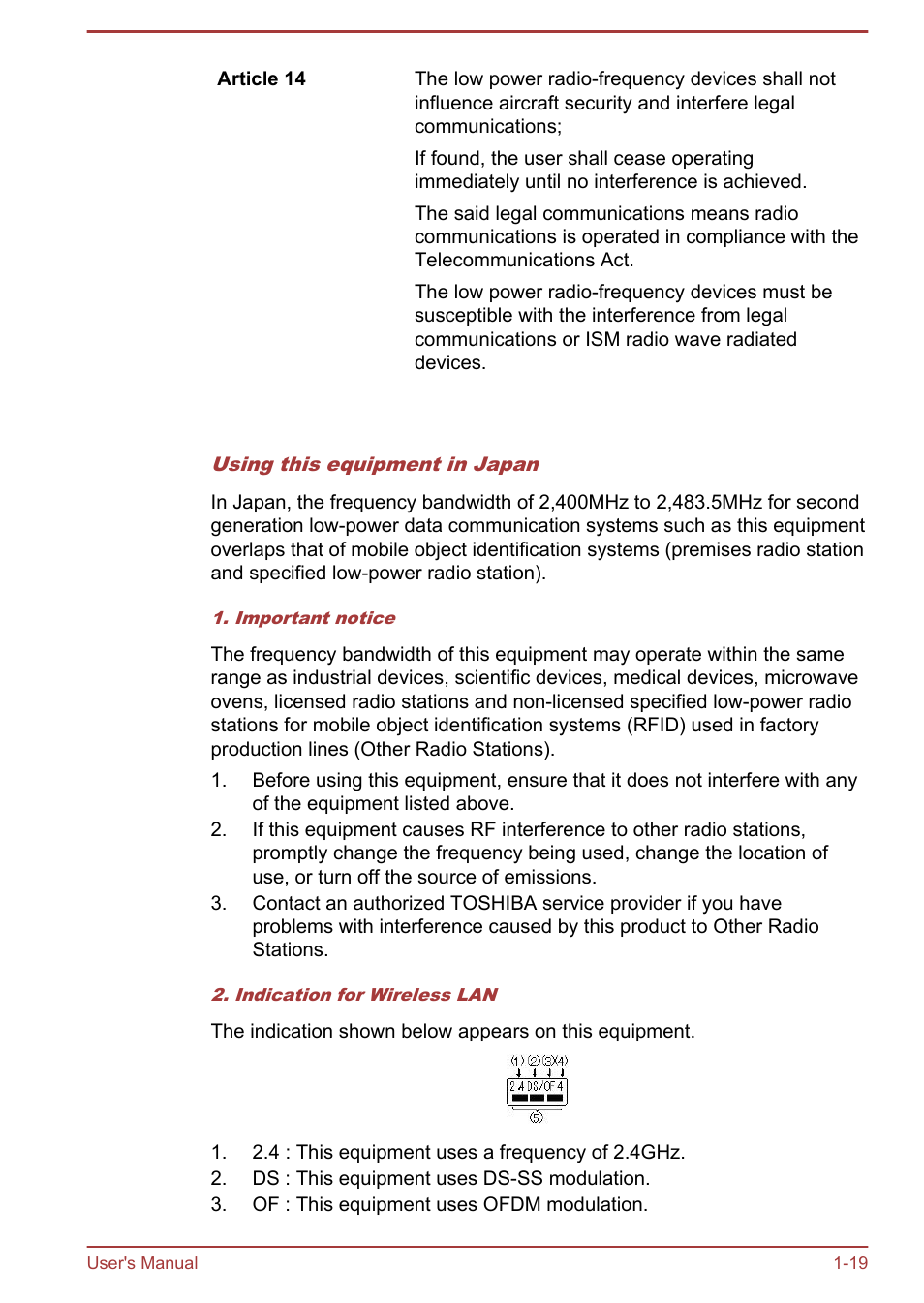 Toshiba Satellite P845 User Manual | Page 23 / 145