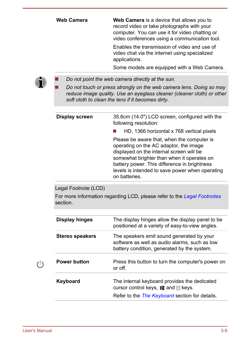 Toshiba Satellite P845 User Manual | Page 48 / 145