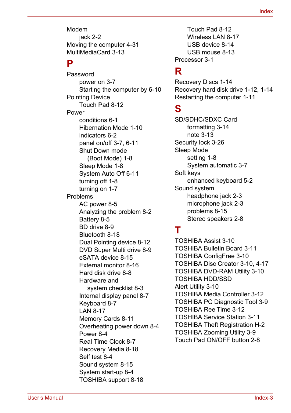 Toshiba Satellite Pro L650 User Manual | Page 170 / 171