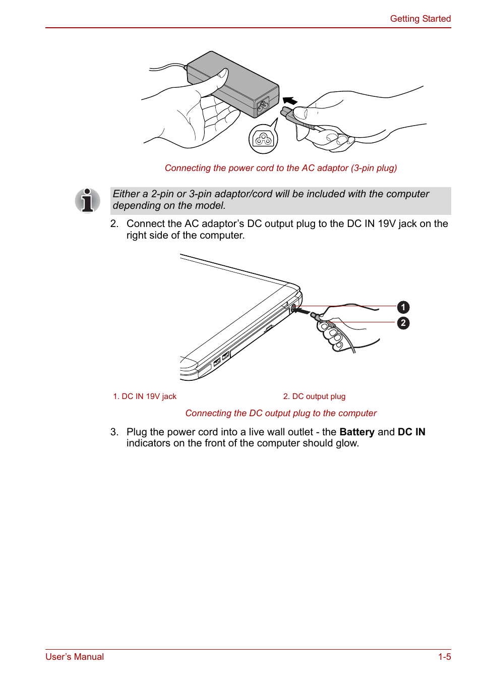 Toshiba Satellite Pro L650 User Manual | Page 24 / 171