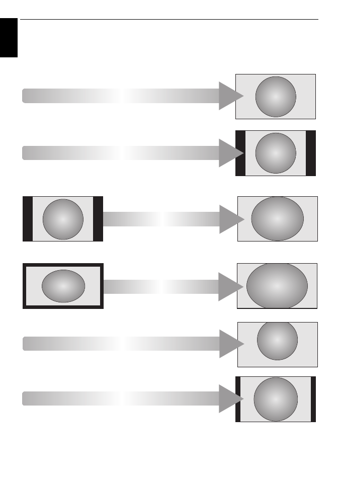 Widescreen viewing, Wide 4:3 subtitle, 9 super live cinema | Toshiba M8365 User Manual | Page 36 / 103