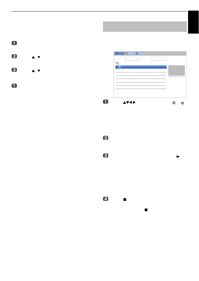 Viewing movie files (on a media server or usb, Device) | Toshiba M8365 User Manual | Page 69 / 103