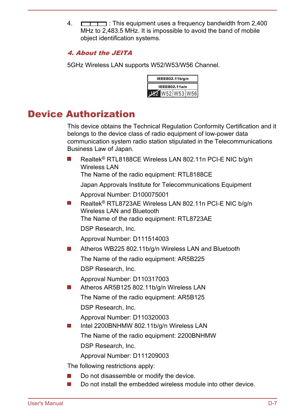 Device authorization | Toshiba Satellite C840 User Manual | Page 150 / 161