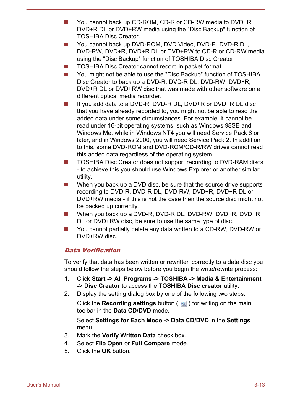 Toshiba Satellite C840 User Manual | Page 51 / 161