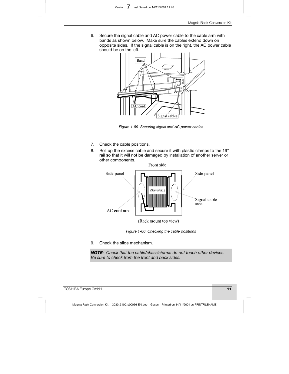 Toshiba Magnia 3200 User Manual | Page 11 / 16